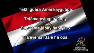 Ñane Retâ Purahéi Guasu - Himno Nacional del Paraguay en Guaraní