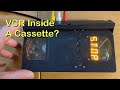 A Raspberry Pi VCR Inside A VHS Cassette?