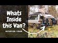 Overland Van Interior Tour - Mitsubishi Delica 4x4