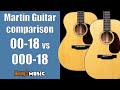 Maury compares the Martin 00-18 vs 000-18