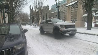 TriMet shuts down MAX, bus service due to Portland winter storm