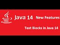 Java 14 new features  |Text Blocks in Java 14 | Java Beam