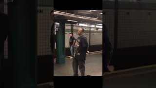 Mike Yung's Soulful Subway Performance #shorts