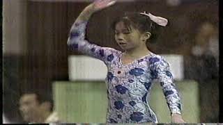 瀬尾京子（日本）床運動1987中日カップ