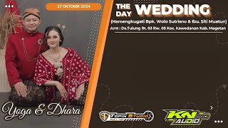 LIVE TOPIX STUDIO WEDDING YOGA & DHARA || SAVANA | KN PRO AUDIO | TULUNG KAWEDANAN MAGETAN