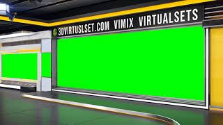 Virtual Set 127 For Photoshop | Green Screen