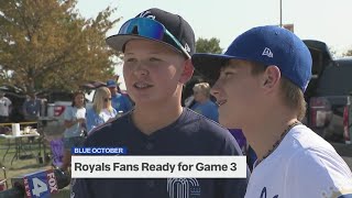 Royals fans ready for first postseason game at The K since 2015