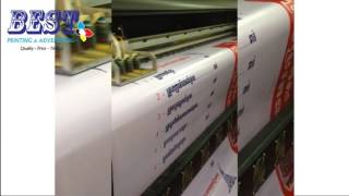 ព្រីនកៅស៊ូ [Banner Printing] by: Best Printing \u0026 Advertising