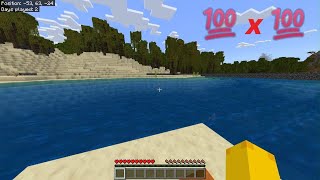 100x100 challenge|ep 1|Minecraft