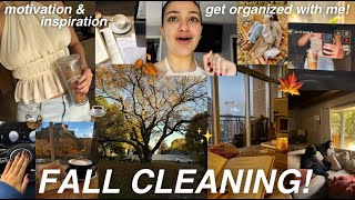 FALL RESET: cleaning motivation, organizing, and decluttering! 🍂✨