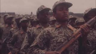 Militia preparation for parade 1977,  80, 000 የሚሊሺያ ሰራዊት ለሰልፍ ዝግጅት 1969 ዓ.ም.