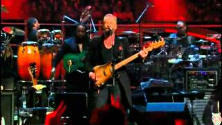 STEVIE WONDER & STING....HIGHER GROUND - ROXANNE