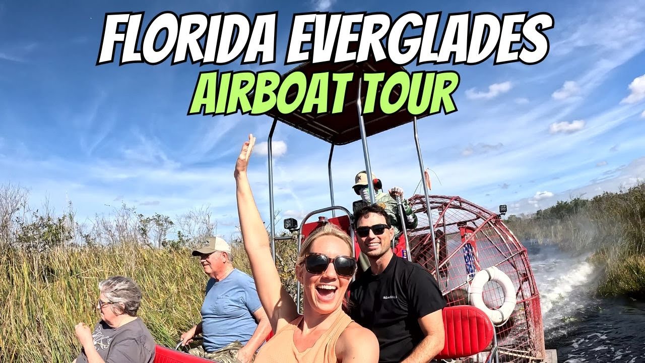 Florida Everglades Airboat Tour Everglades Safari Park Youtube