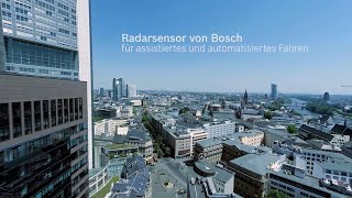 DE | Radarsensor von Bosch für assistiertes und automatisiertes Fahren