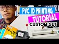 PVC ID Printing Tutorial - How to Print PVC ID (Custom Cut)