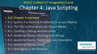WinCC Unified v17 # 9: Unified JavaScripting Overview - Learn Javascript! 👨💻 ☕ #WinCCGURU