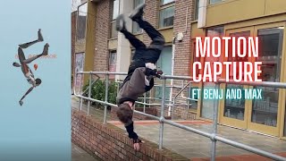 STORROR PARKOUR PRO | London Mocap Session with Benj and Max! XSens MVN Link with On Body Recording!