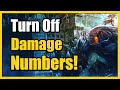 How to TURN OFF Damage Numbers in Diablo 4 (Hide Numbers)