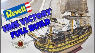 REVELL 1/225 HMS VICTORY FULL BUILD VIDEO #epicHistoryTV #hmsvictory #trafalgarlaw