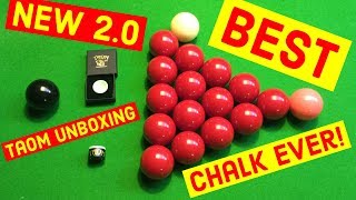 New Taom 2.0 Unboxing Best Snooker Chalk Ever