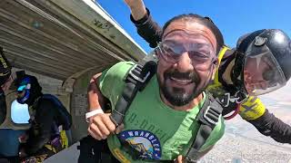 Sky diving Dubai ..