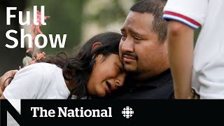 CBC News: The National | Texas school shooting, Canada Soccer, Shrinkflation