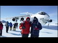 climbing the summit of antarctica in 3 min.