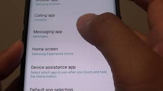 Samsung Galaxy S9 / S9+: Change Default Messaging App