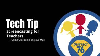 Screencasting for Teachers on Mac