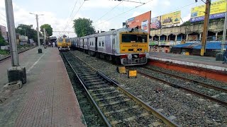 37834 Down Bardhaman Howrah Main Line Local At Shrirampur Station | Eastern Railway