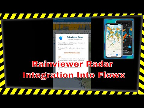 Rainviewer Radar Integration Into Flowx Android APP – Huge Innovation Regarding Weather Apps !!!