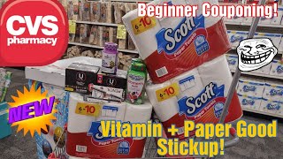 CVS EASY COUPON TUTORIAL! 1/1-1/7, Scott, Revlon and more!!