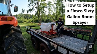 Fimco 60 Gallon Boom Sprayer Assembly and Review