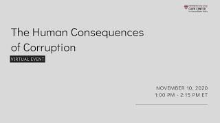 The Human Consequences of Corruption