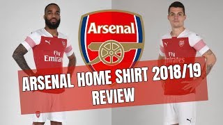 ARSENAL HOME KIT 2018/19 - LET'S SEE IF THIS LOOKS BETTER THAN THE PICTURES SUGGEST!