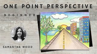 Beginner One Point Perspective Drawing