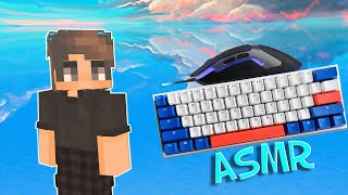 Keyboard+Mouse ASMR (handcam) | Blocksmc Bedwars