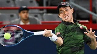 35歳・錦織圭　6年ぶりツアー決勝進出！19歳相手の不調リタイアに困惑も「決勝に行けてうれしい」