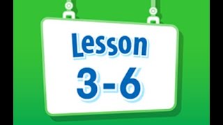 Math Envision English Lesson 3-6