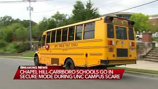 Chapel Hill-Carrboro Schools operate in 'secure mode' after UNC lockdown