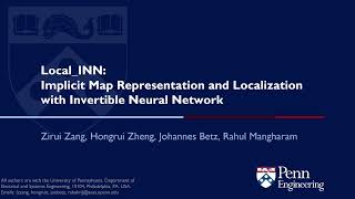 Local INN: Implicit Map Representation and Localization with Invertible Neural Networks