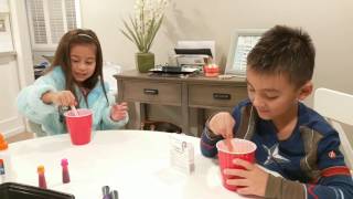 Let's Make Slime with Ryan & Taylor
