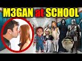 M3GAN'S SCHOOL ADVENTURES (Battle with Ghostface, Chucky, Mandalorian!)