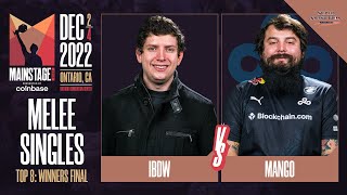 iBDW (Fox) vs Mang0 (Falco) - Melee Top 8 Winners Final  - Mainstage 2022