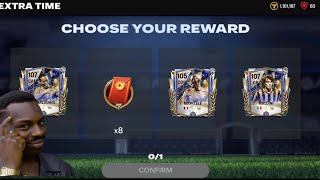 My First TOTY 25 Funny Pack Opening And Extra Time in Fc Mobile 25 #fcmobile