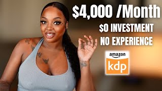 How to Make $4,000/Month 💰on Amazon KDP No Upfront Cost, Zero Writing with Book Bolt!