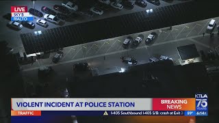 Violent incident at Rialto Police Station