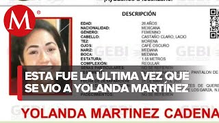 Video capta a Yolanda Martínez, antes de desaparición en Nuevo León