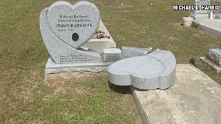 DeRidder’s 1st Black mayor speaks out after his mother’s headstone was smashed in a cemetery atta...