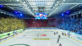 Intro & tifo till DIF Hockeys första match i HockeyAllsvenskan 2022/23